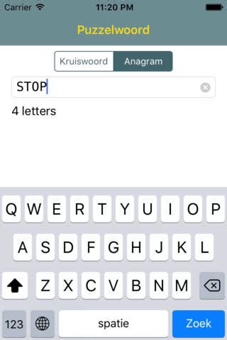 computerterm 4 letters puzzelwoord|Computertoets .